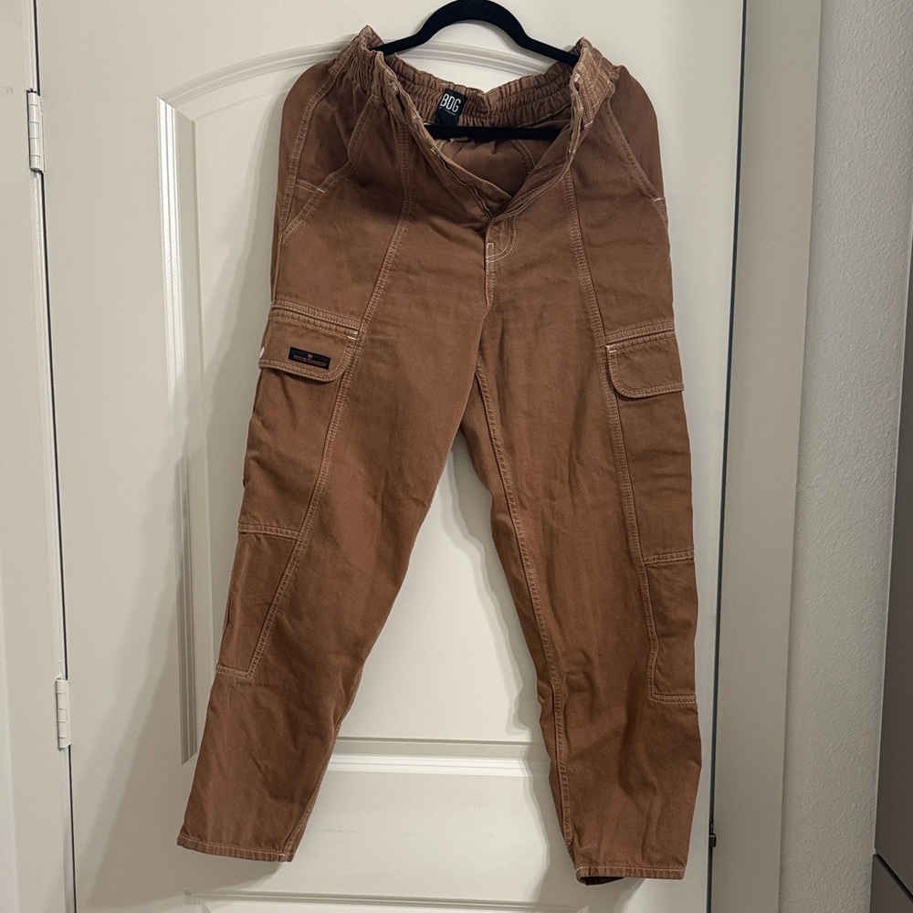 BDG Brown relaxed skate cargo jeans